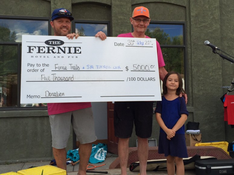 PorkyBlueChequePresentation