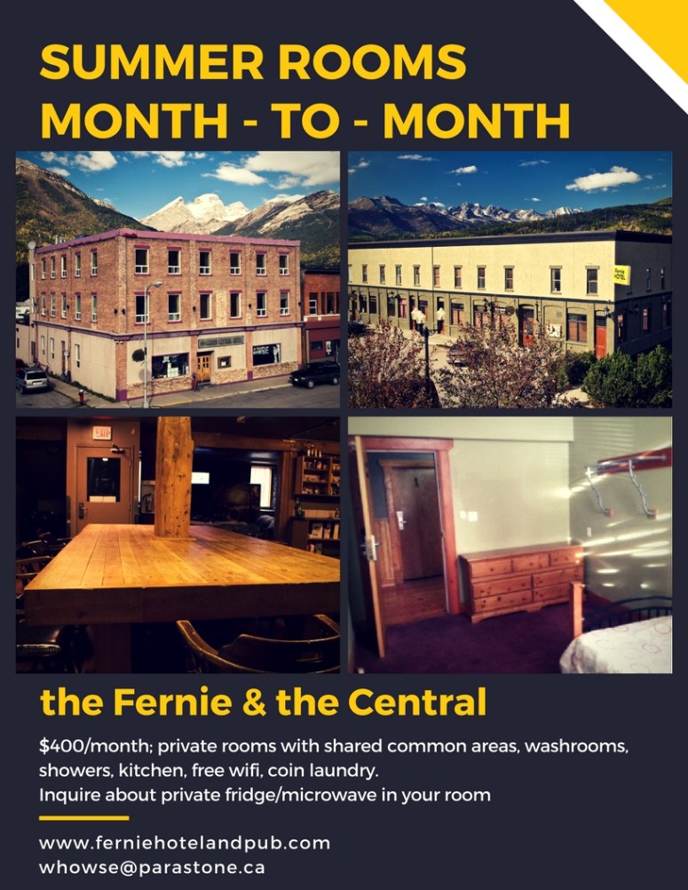 Summer monthly accommodation